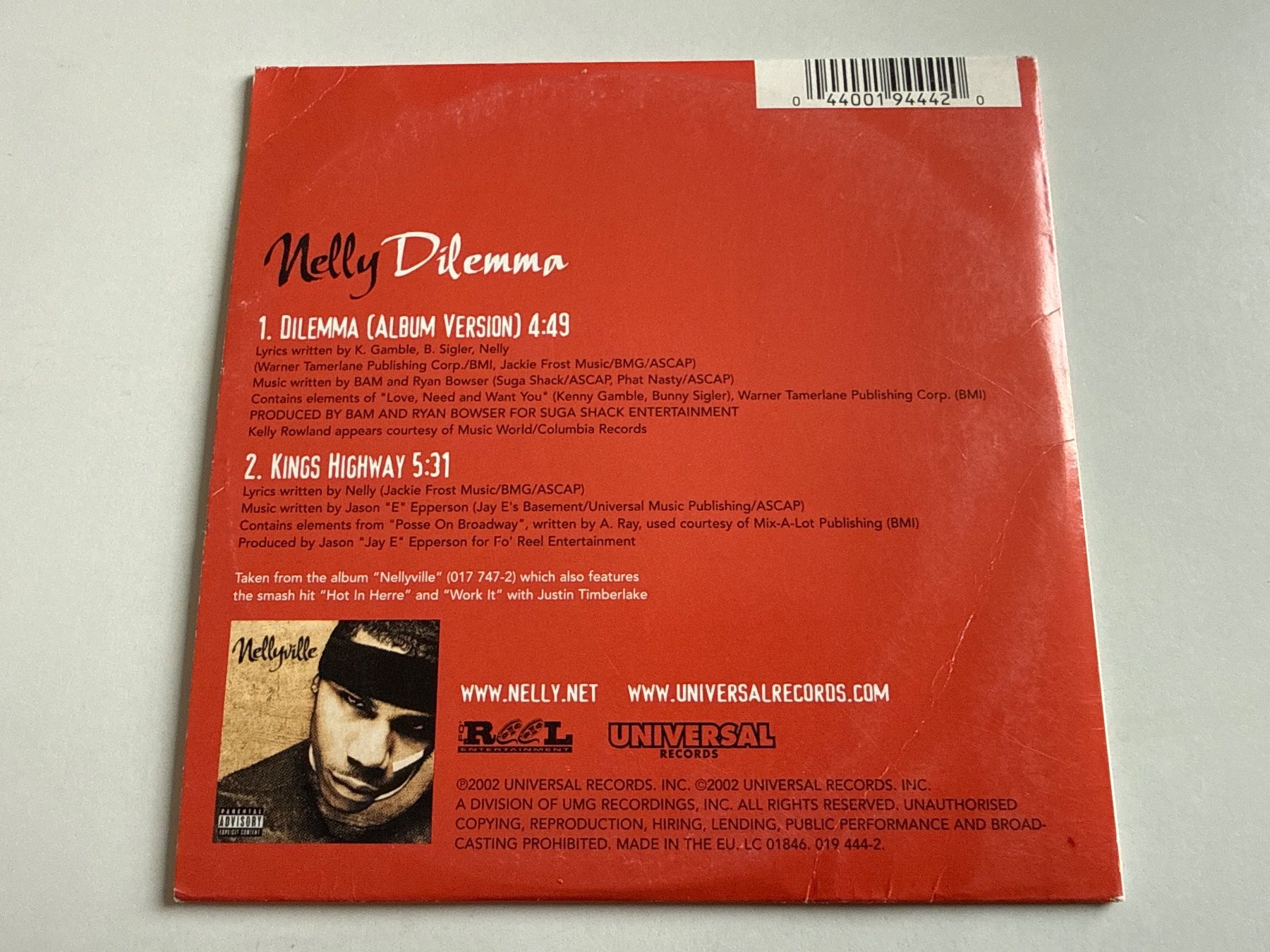 CD: Nelly - Dilemma CD Single – Usato da Neuhausen venduto da D-MAC 1