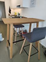Küchentisch Eichenfurnier, Neupreis 350.-  116x58x105