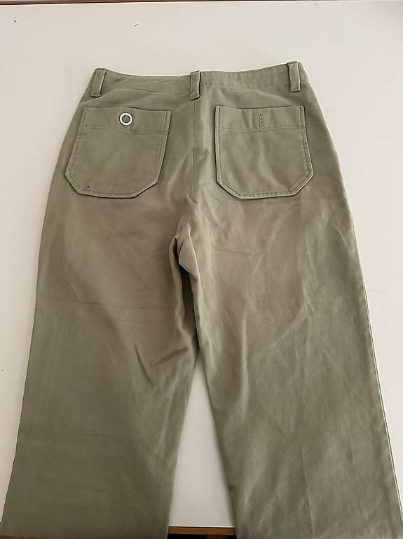 Hosen: Acne Studios Mint green cotton pants – Gebraucht aus Zürich von J_Harder 1