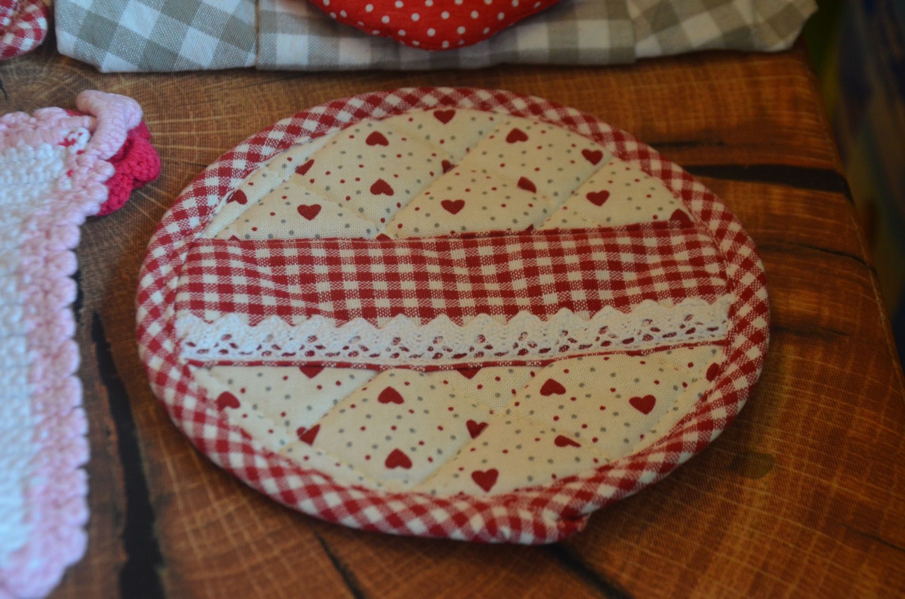 Teli da bagno: CUISINE - HANDTUCH + 3 TOPFLAPPEN – Usato da Chiasso venduto da Dolly015 2