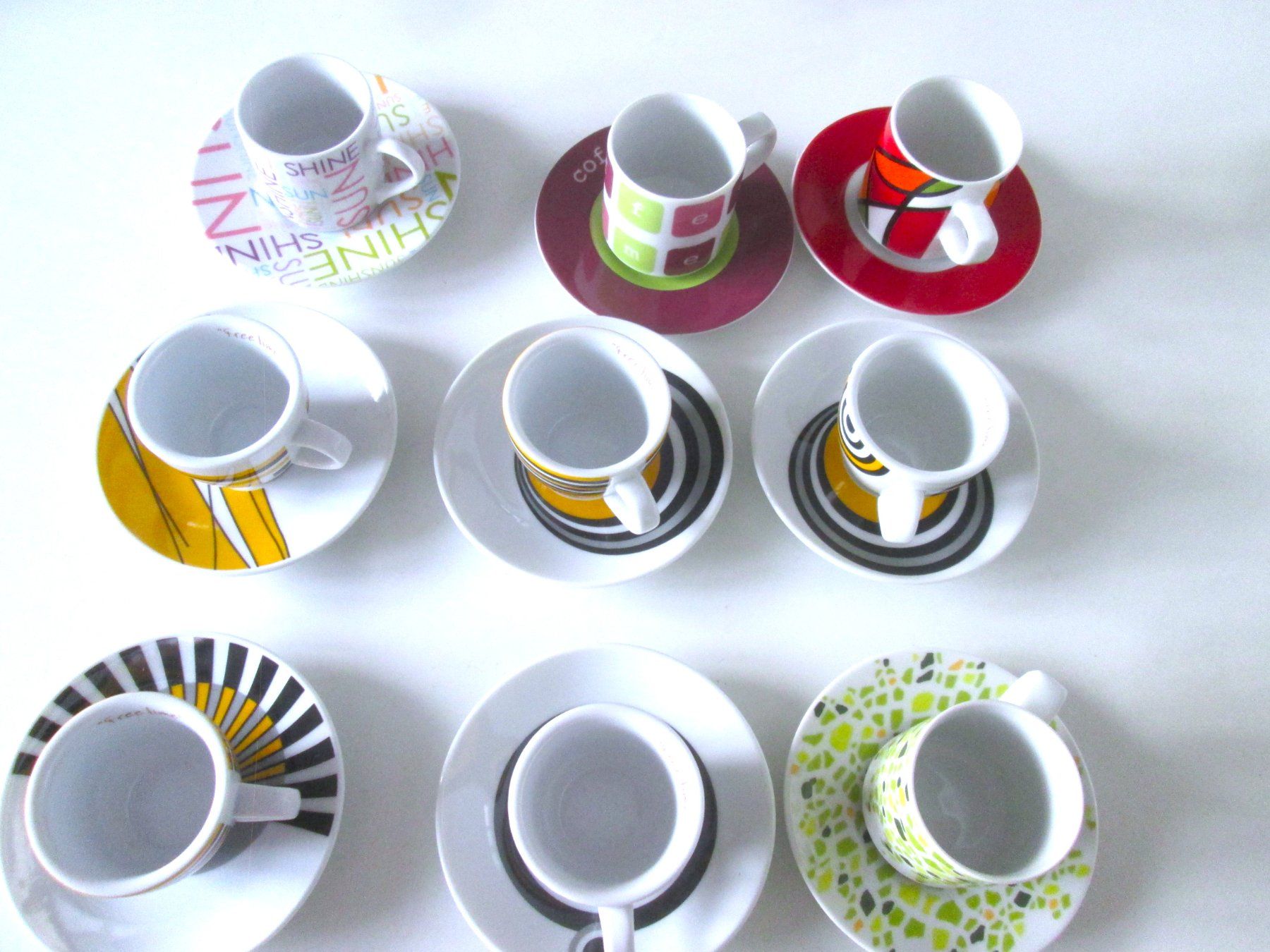 Tazze: 9 Espresso-Tassen – Usato da Sementina venduto da babucia 1