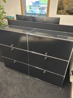 Meuble USM Haller Noir Graphite, Design Classique