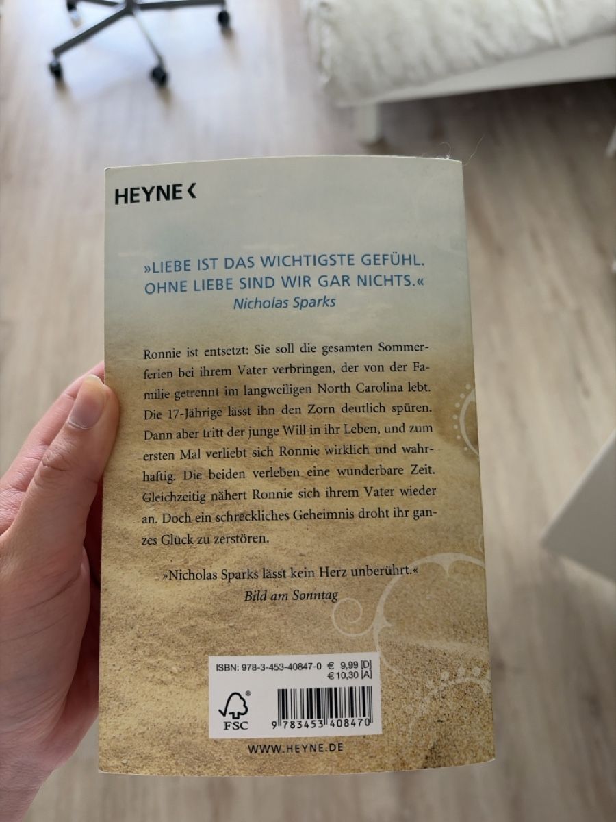 Libri: Nicholas Sparks Mit dir an meiner Seite Roman – Usato da Rütihof venduto da liv_k2bp 1