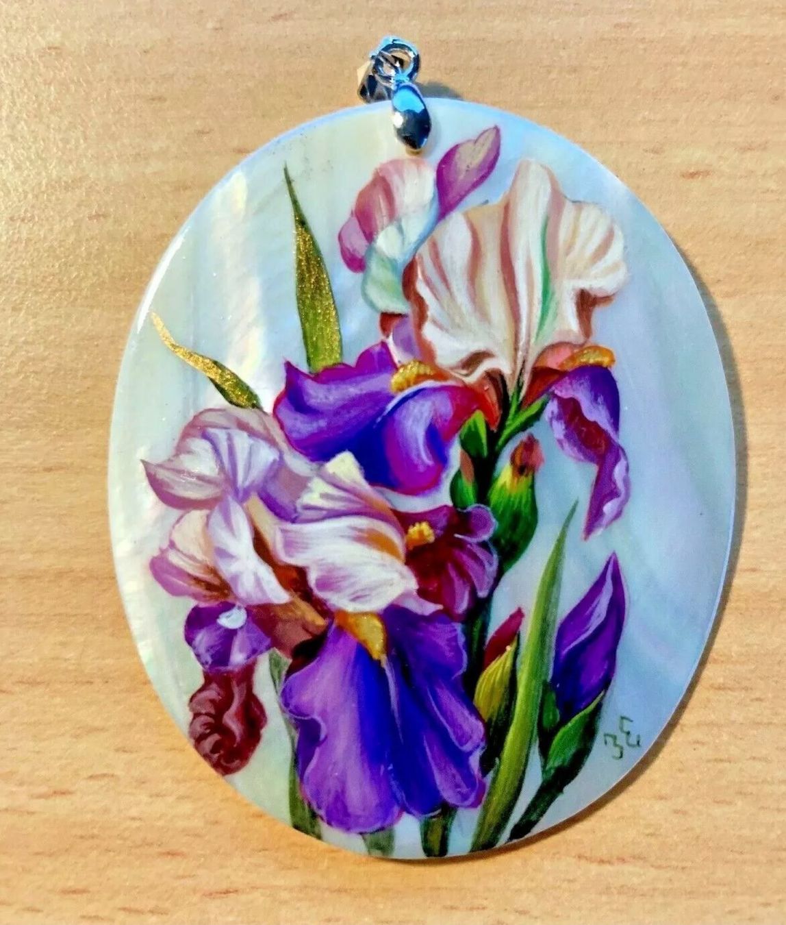 Ciondoli: Anhänger aus Perle mit Blumenmotiv – Nuovo e nell'imballaggio originale da Volketswil venduto da salander90