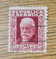 Spanien alte briefmarke