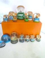 12 Scheekugeln aus Glas + 2 Gratis-Scheekugeln aus Kunststof