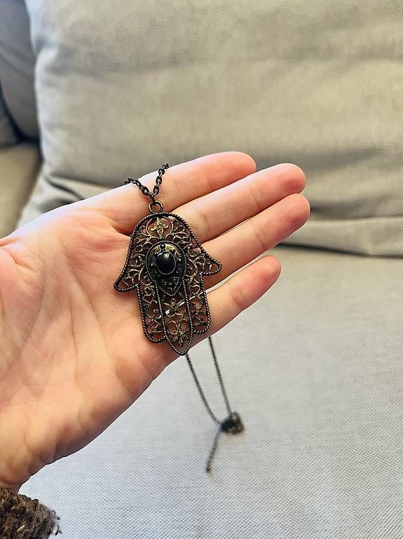 Catenine: Kette "die schützende Hand der Fatima" – Usato da Zürich venduto da zucchetti13