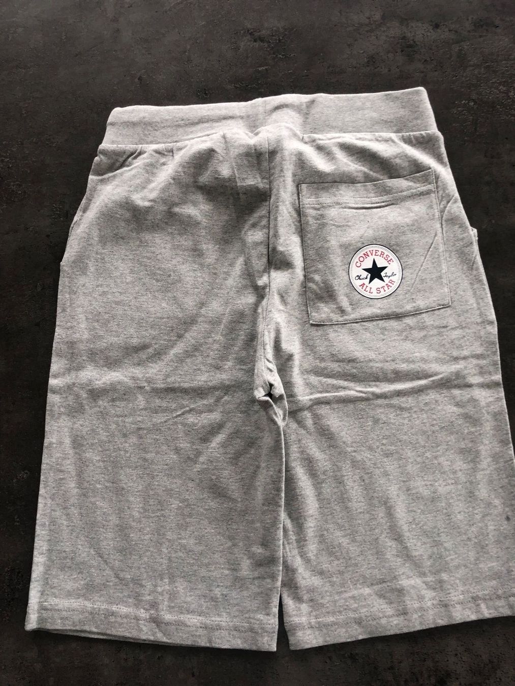 Pantaloni: Converse Shorts Boy, Hellgrau, Gr. 152 – Nuovo e nell'imballaggio originale da Rorbas venduto da binajas 1