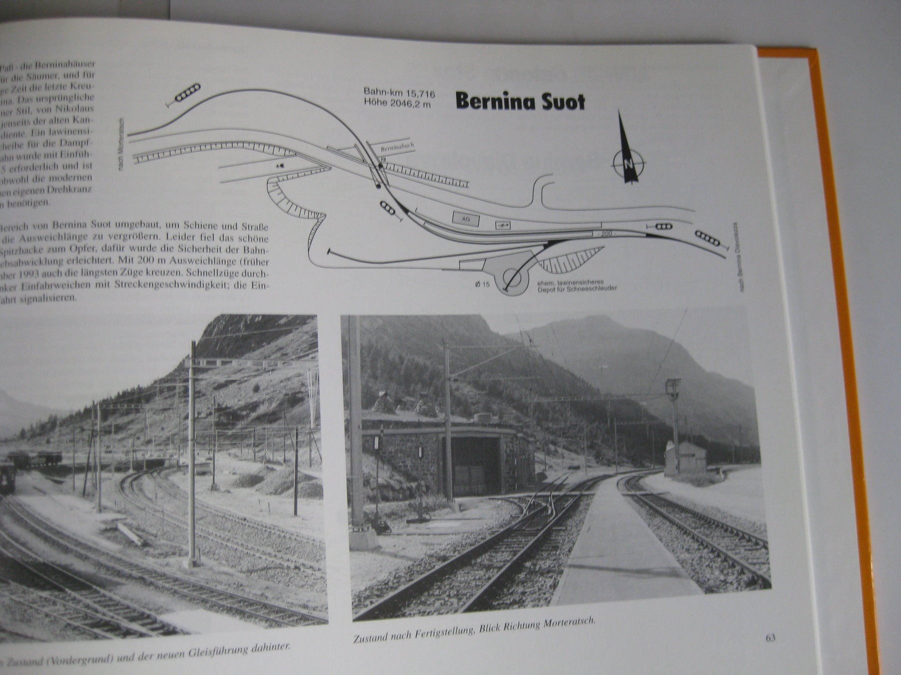 Bücher: Bahnhofsspurpläne Rhätischen Bahn, 1985 – Gebraucht aus Buchs ZH von swiss-train 7