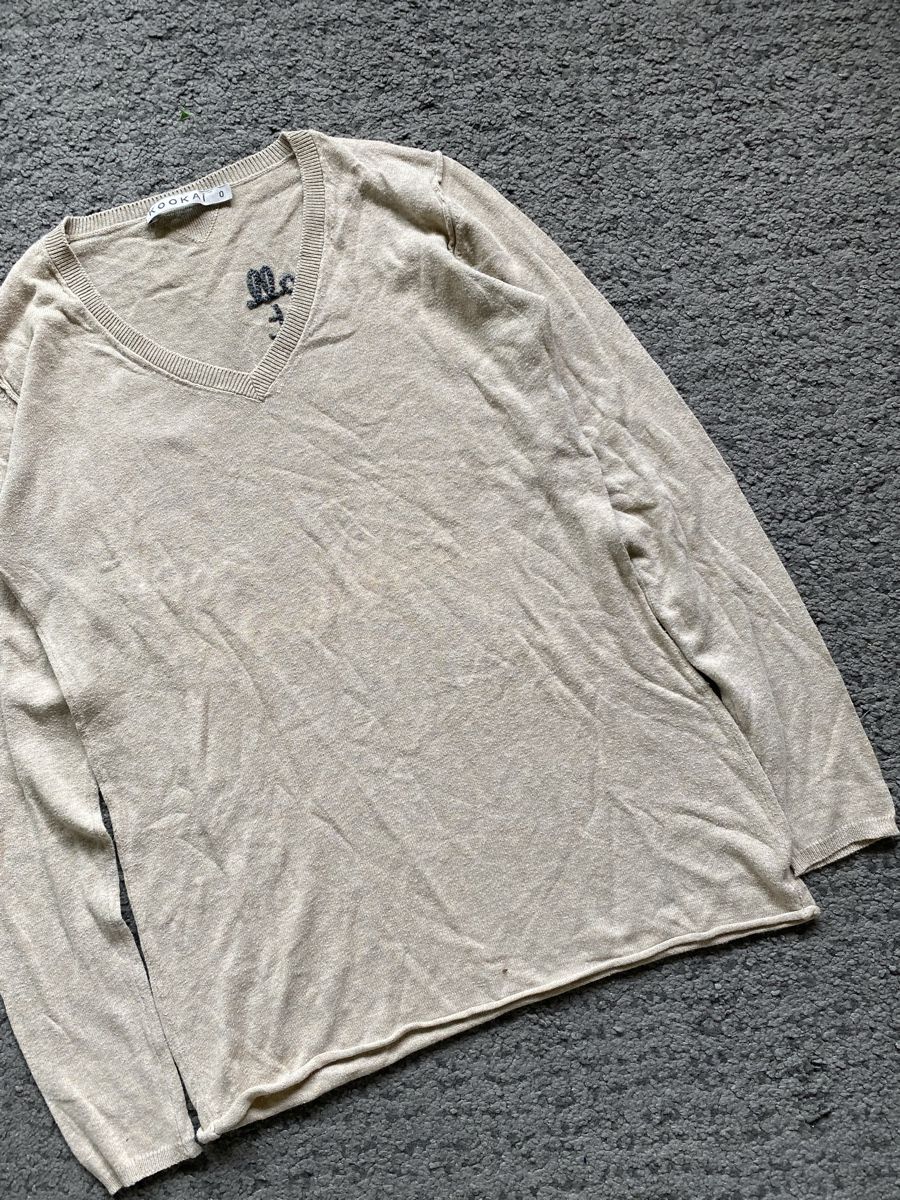 Kookai Maglioni & Felpe: Pull Kookai T 0 beige manches longues - Automne élégant – Usato da Genève venduto da eth_6qs6 2
