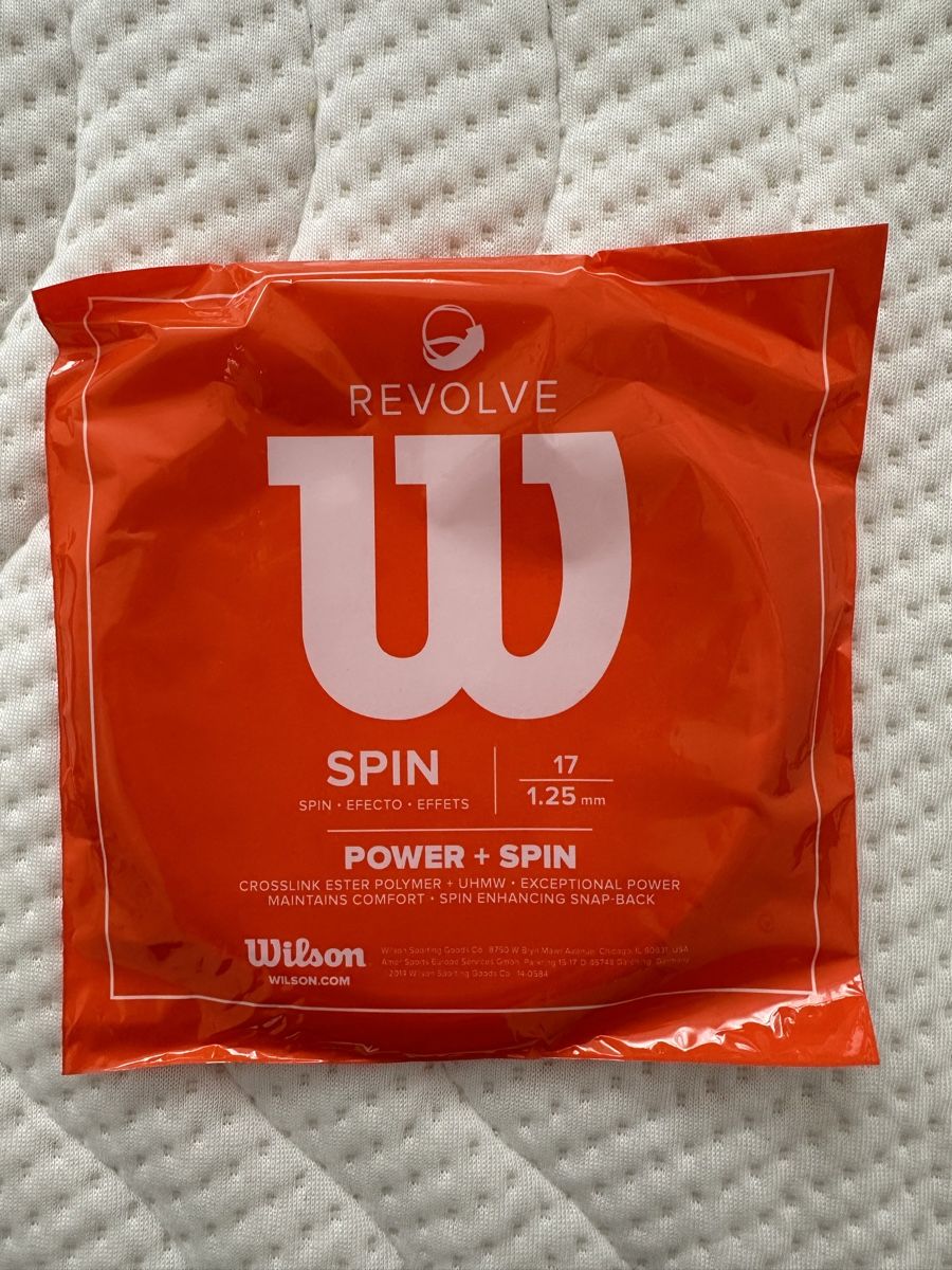 Wilson Raquettes: Wilson Revolve Spin 1.25mm 17 – Neuf avec emballage d'origine à Baar par fra_frr7
