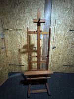 Chevalet d'artiste en bois massif, parfait pour vos tableaux