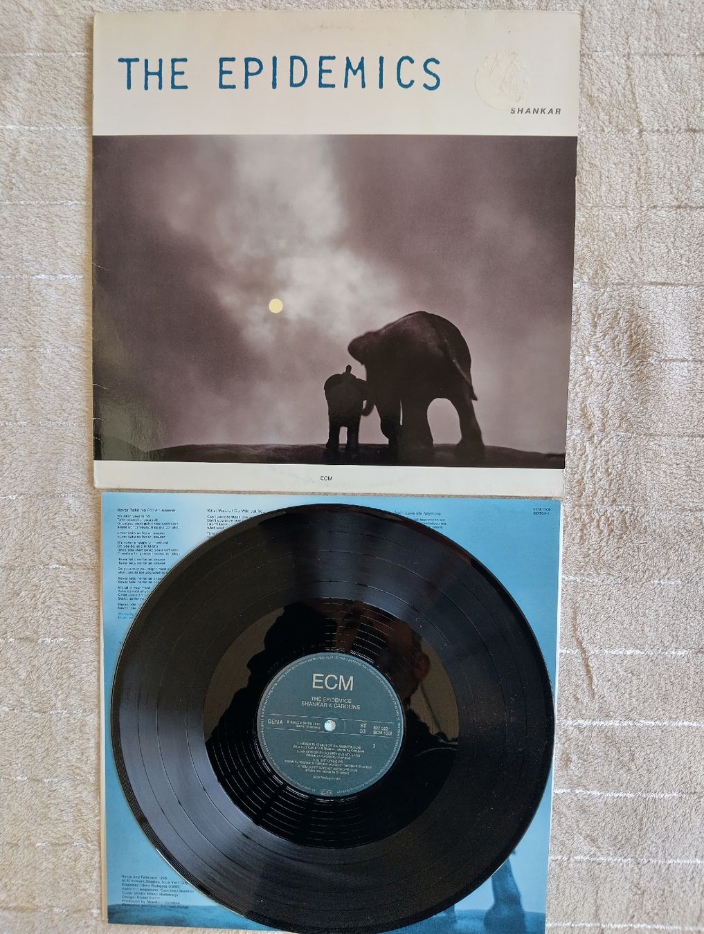 Schallplatten: Vinyle The Epidemics Shankar ECM rare – Gebraucht aus Reconvilier von mpa_7b2k