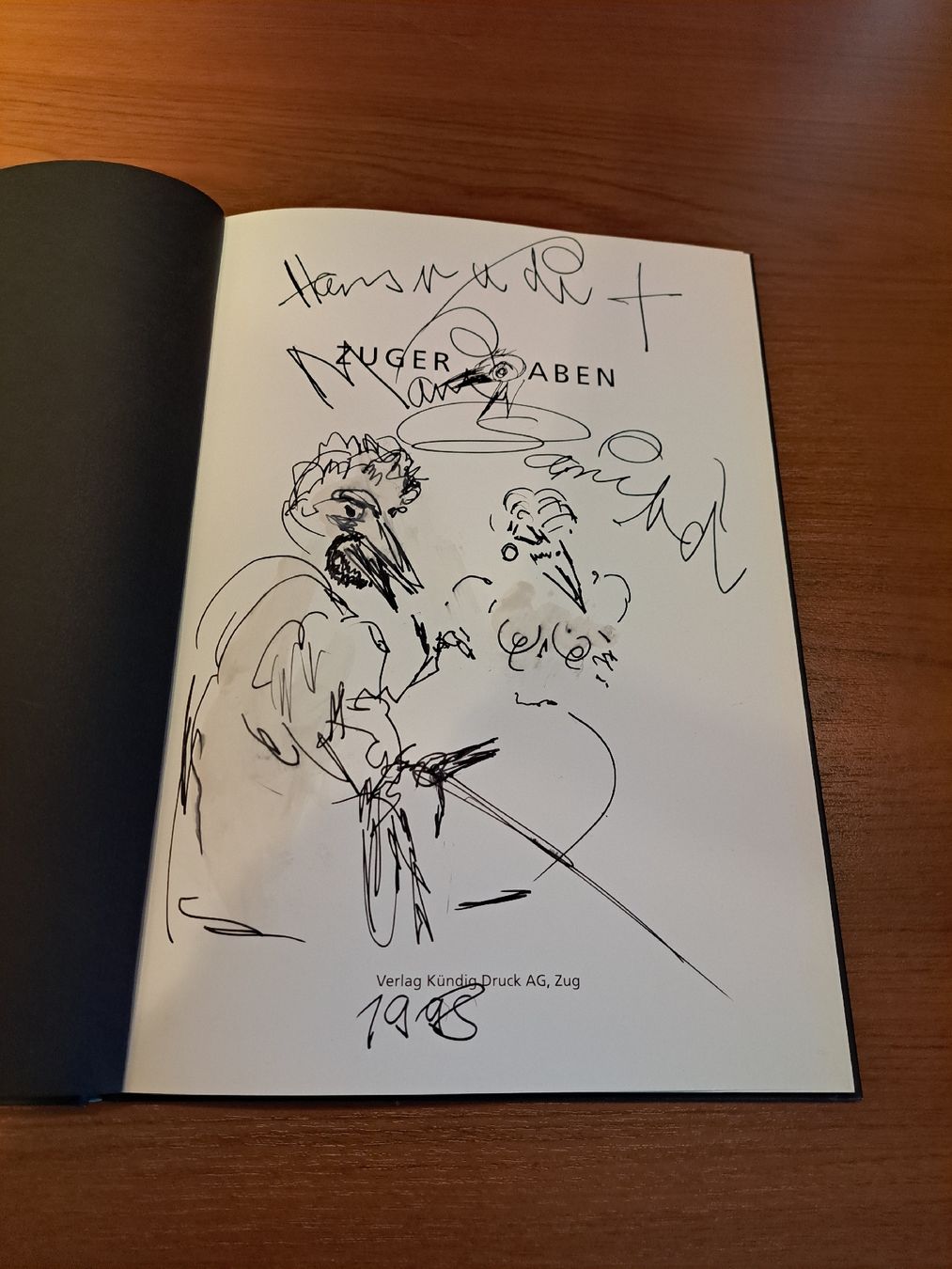 Bücher: Karikatur-Hanibal "Zuger Raben" – Gebraucht aus Rafz von MuriFinn 3