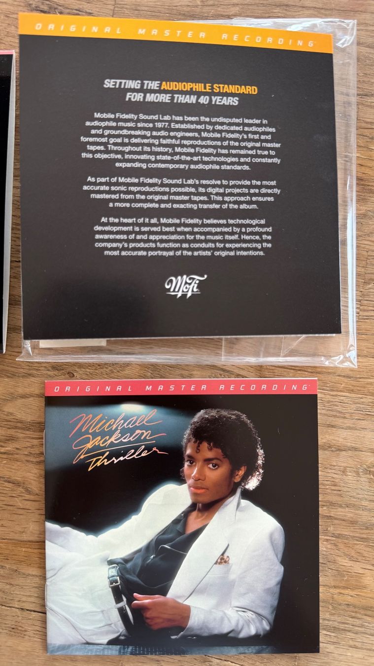 CD: Rare SACD Michael Jackson: Thriller – Nuovo (secondo la descrizione) da Lugano venduto da bad_2t9b