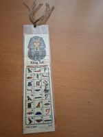 7 Lesezeichen Papyrus Hieroglyphen Alphabet King Tut neu