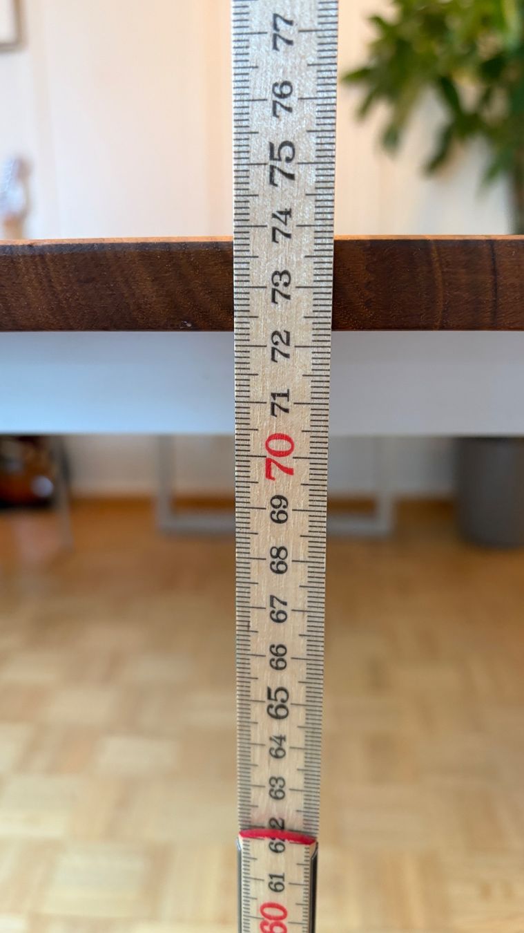 Tables: Esstisch Echtholz Kirschbaum 193 x 88 x 74 – D'occasion à Rüti ZH par sulzstede 9