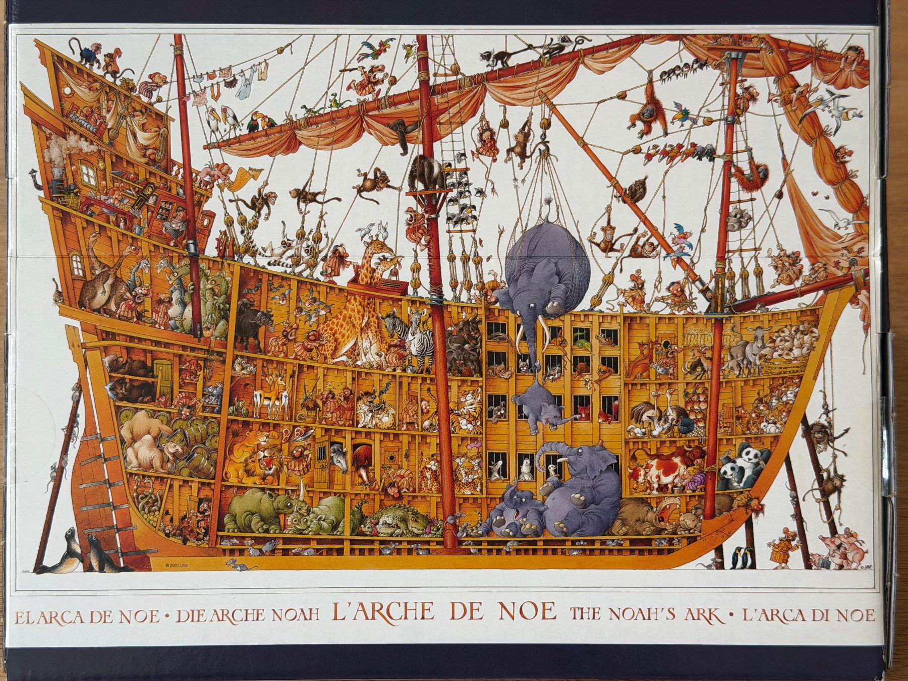 Heye Puzzles: HEYE-Puzzle 2000 Teile "Loup - ARCHE NOAH" – Neu (gemäss Beschreibung) aus Luzern von schwilch 1