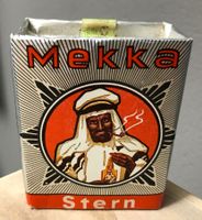Crüwell Tabak Mekka Stern - alte Schaupackung Dummy