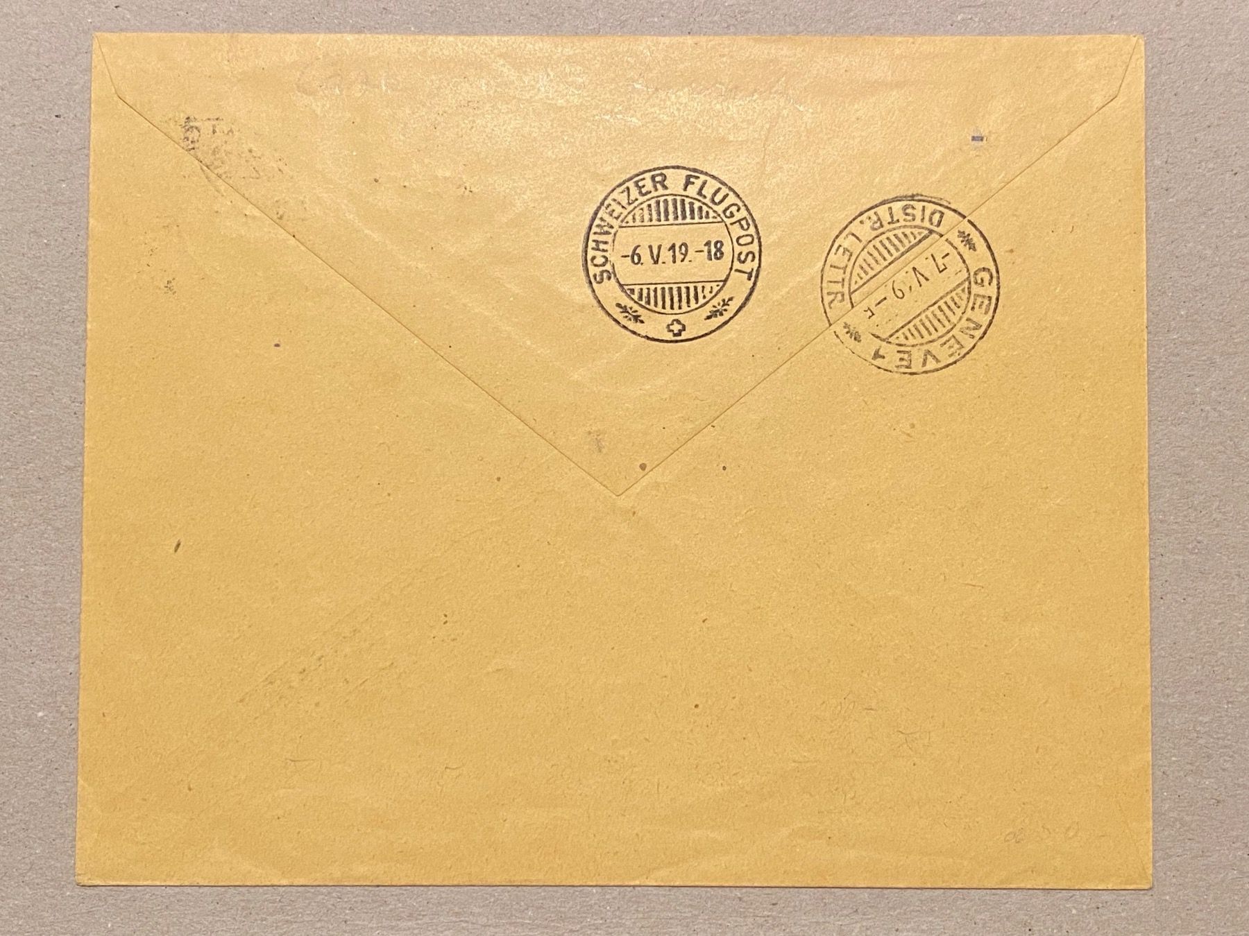 Tutti i francobolli: F2, geflogen, Brief Zürich Genf – Usato da Aarau venduto da hilde47 3