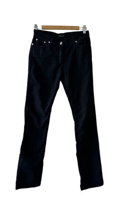 Jean velours noir Fred Perry T.27