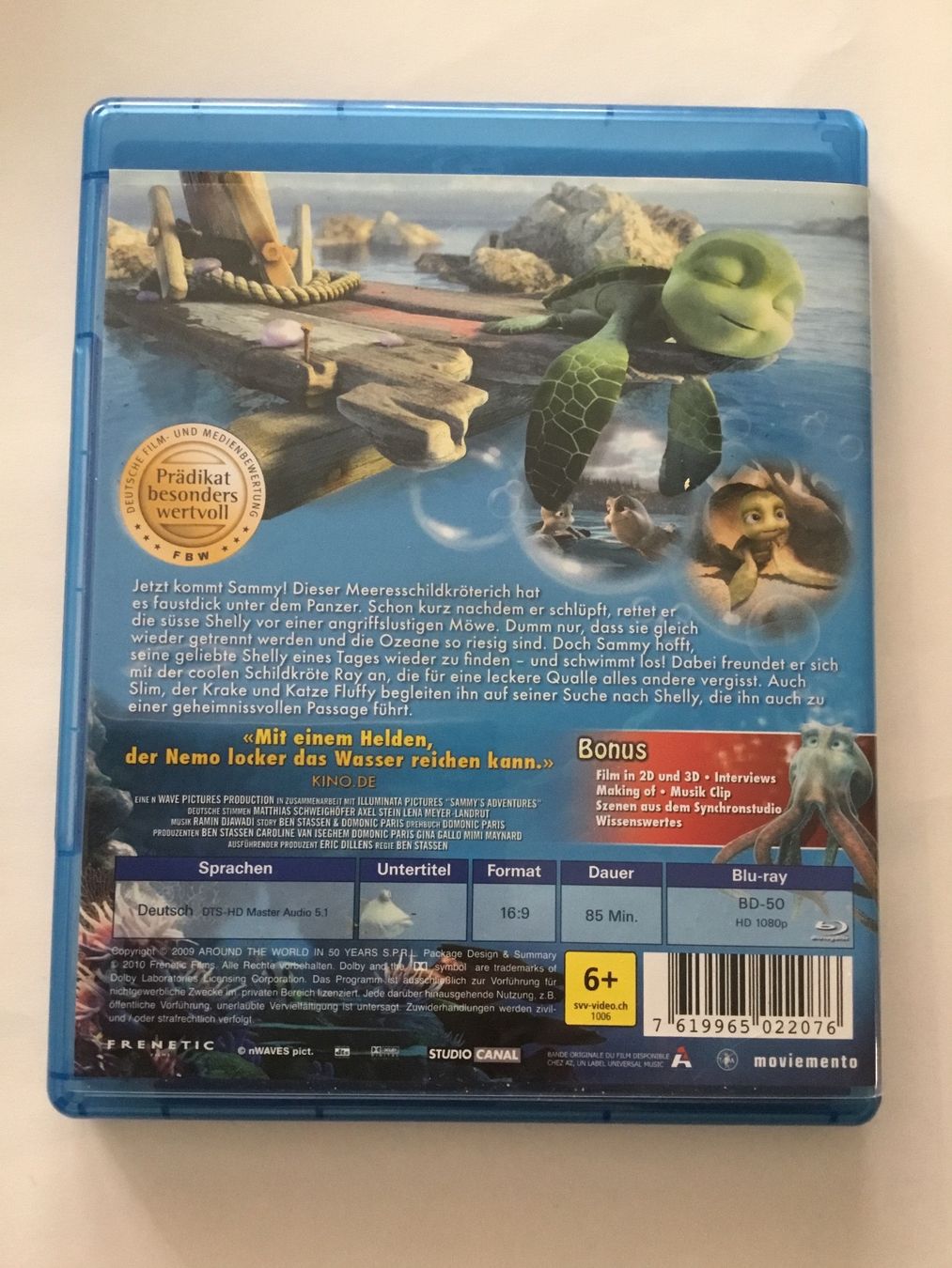 Tutti i DVDs: Sammys Abenteuer Blu Ray 3D + 2D – Nuovo (secondo la descrizione) da Blauen venduto da Stella66 1