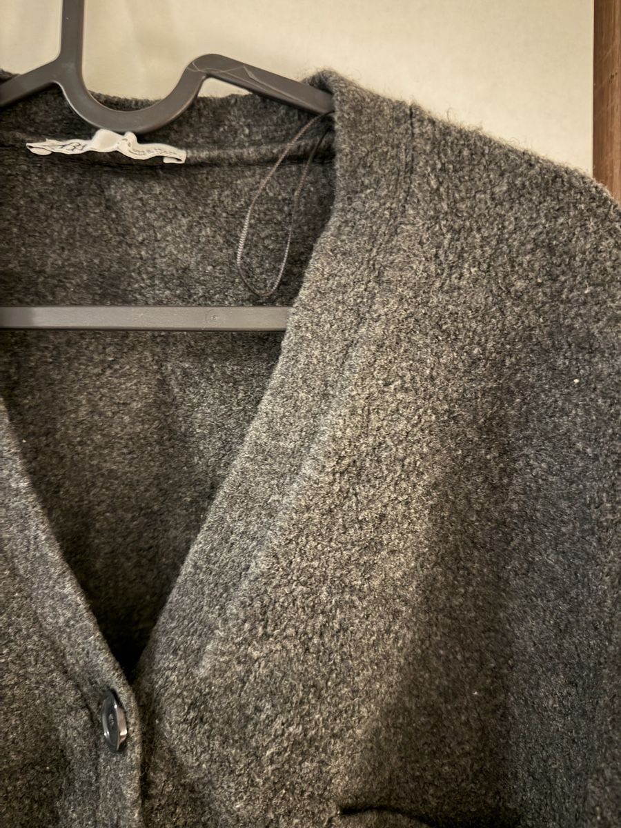 Zara Giacche: Zara Grey Cropped Cardigan Sweater Size S – Usato da Luzern venduto da ang_vgh6 1