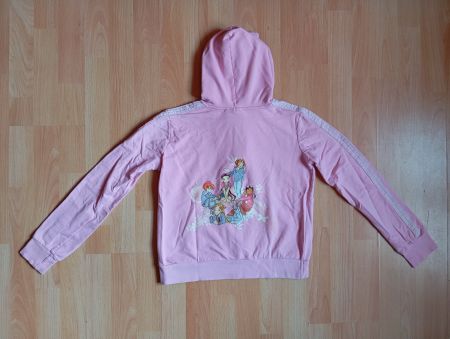 DISNEY Kapuzen Pullover / Hoodie "Witch" rosa Gr. 146/152
