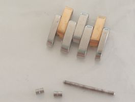 Omega 12mm Stahl/Rotgold Glied/Link -> de Ville Prestige
