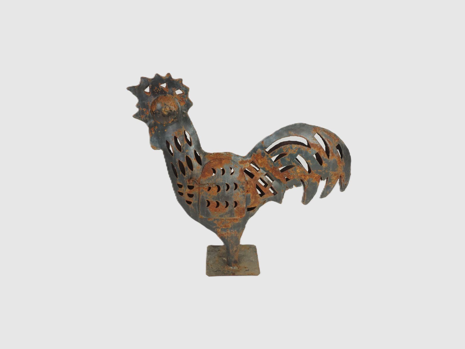 Statuette: Huhnfigur Metall – Usato da Pratteln venduto da Restwert_Pratteln 2