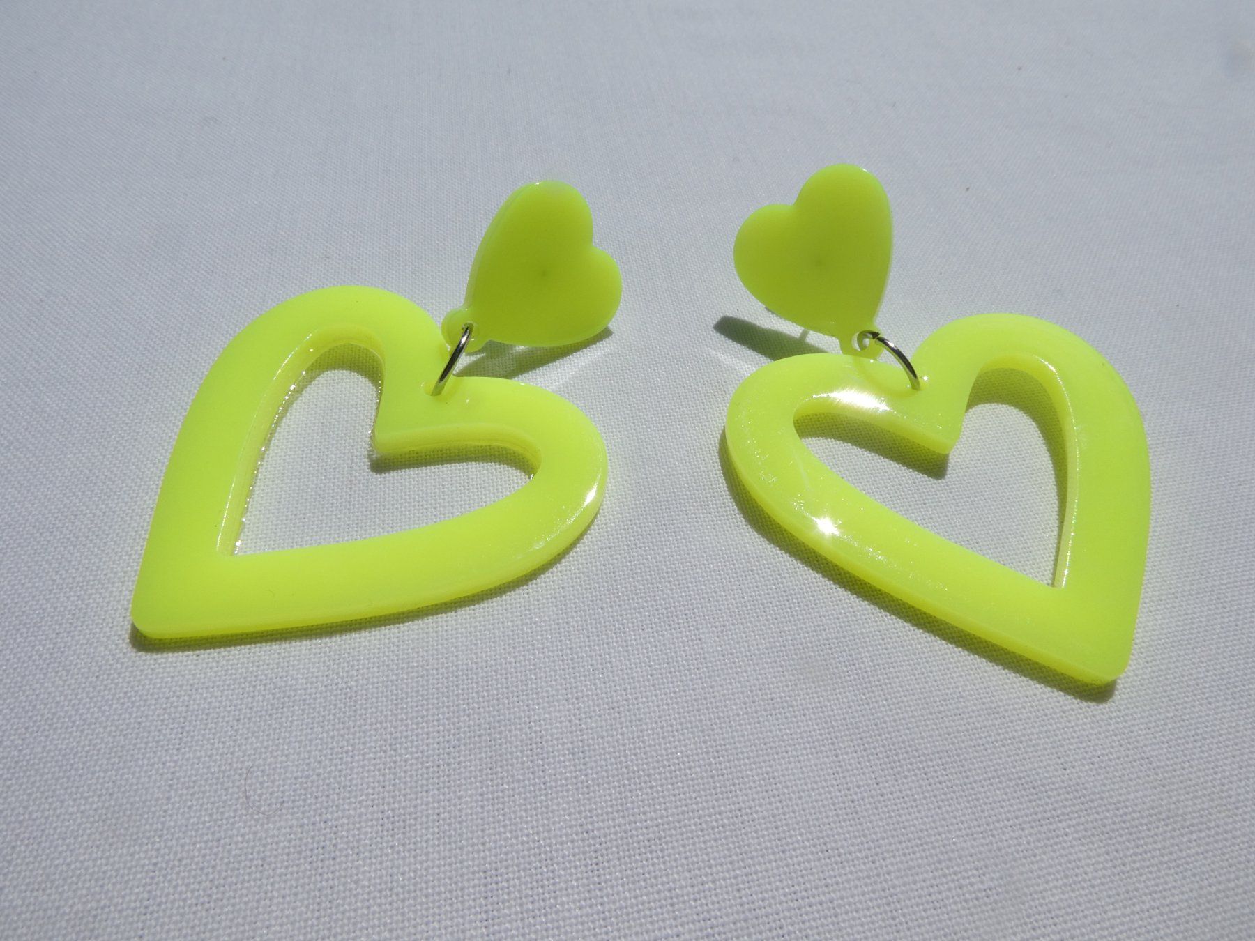 Boucles d'oreille: Retro-Neon-Ohrstecker Modeschmuck / Neu – Neuf (Voir description) à Gattikon par kaandooh 1