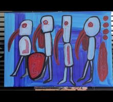 Kunst Bild Art by toto 100x70 auf Leinwand