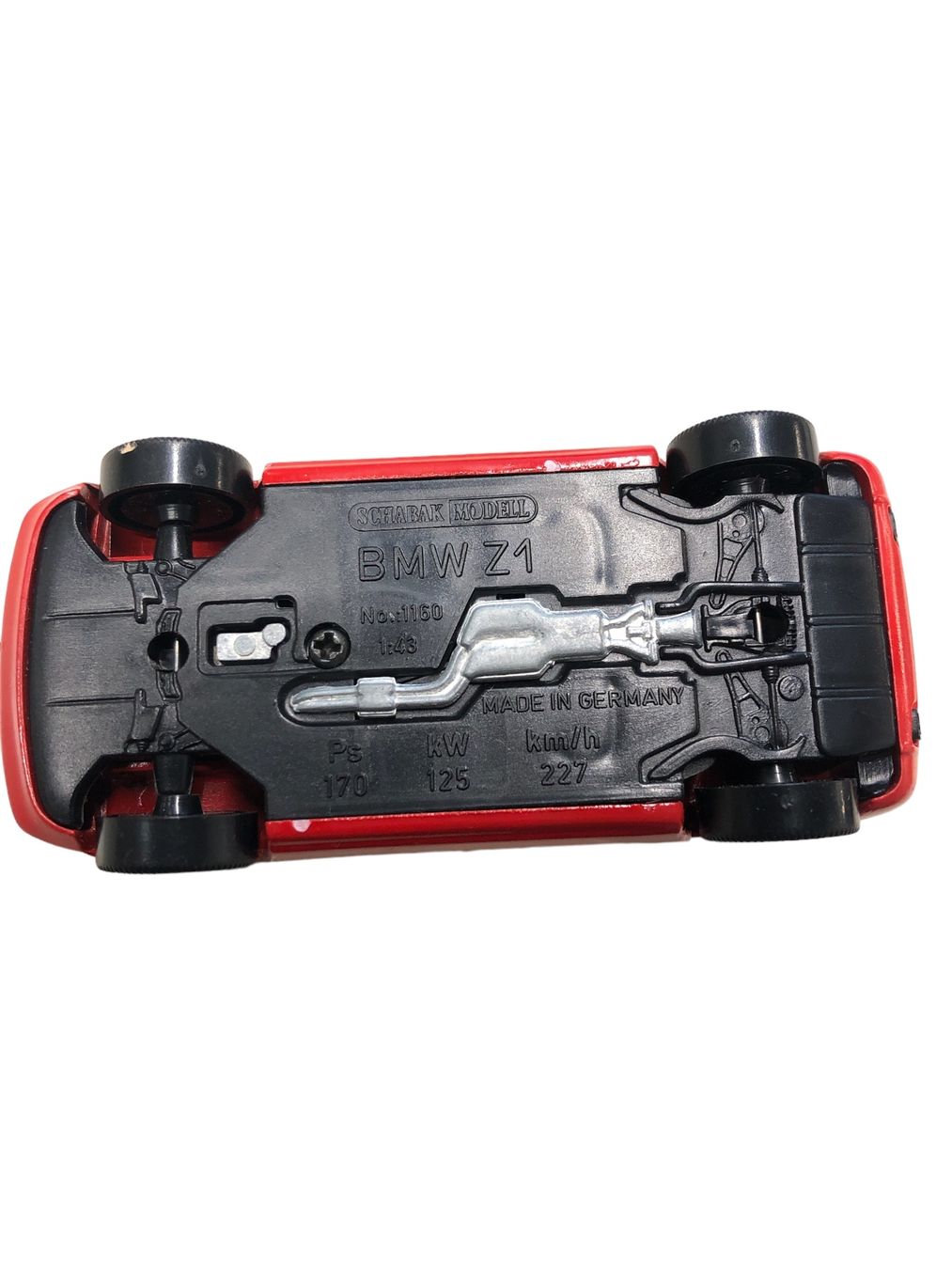 BMW Modellini d'auto: Schabak- BMW Z1 - rot - 1:43 – Nuovo (secondo la descrizione) da Lausen venduto da hot-preis 2