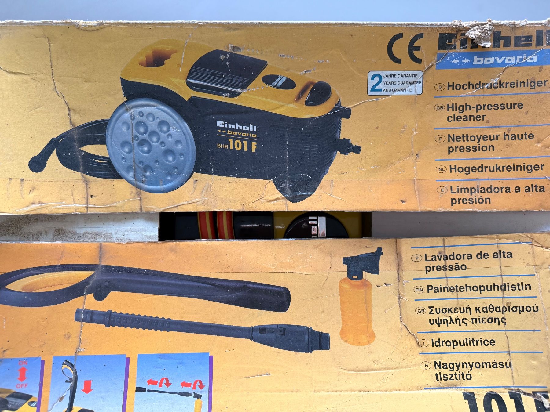 Idropulitrici ad alta pressione: Einhell Hockdruckreiniger BHR 101 – Usato da Root venduto da Joy1977