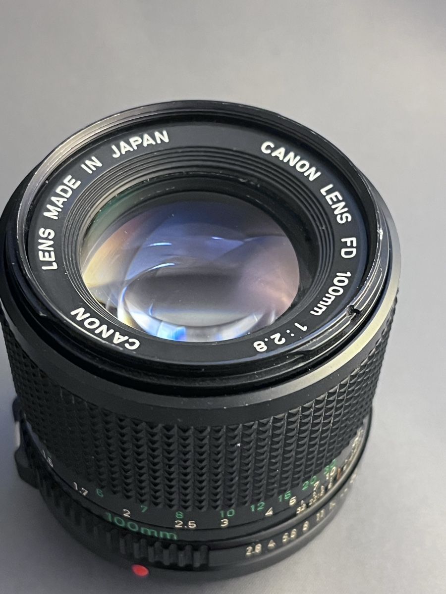 Canon Obiettivi: Canon new FD 100mm f/2.8-32 – Usato da Boudry venduto da martin8mum