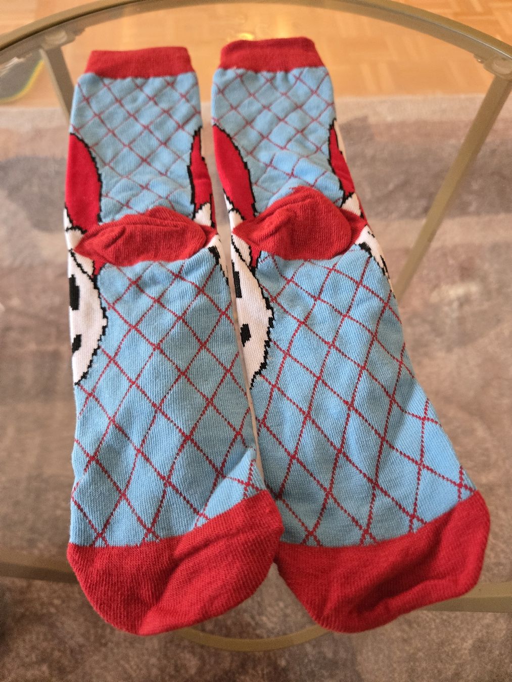 Calze: 🧦 101 Dalmatiner Socken | hellblau & rot – Nuovo (secondo la descrizione) da Bussigny venduto da Kfdlt 1