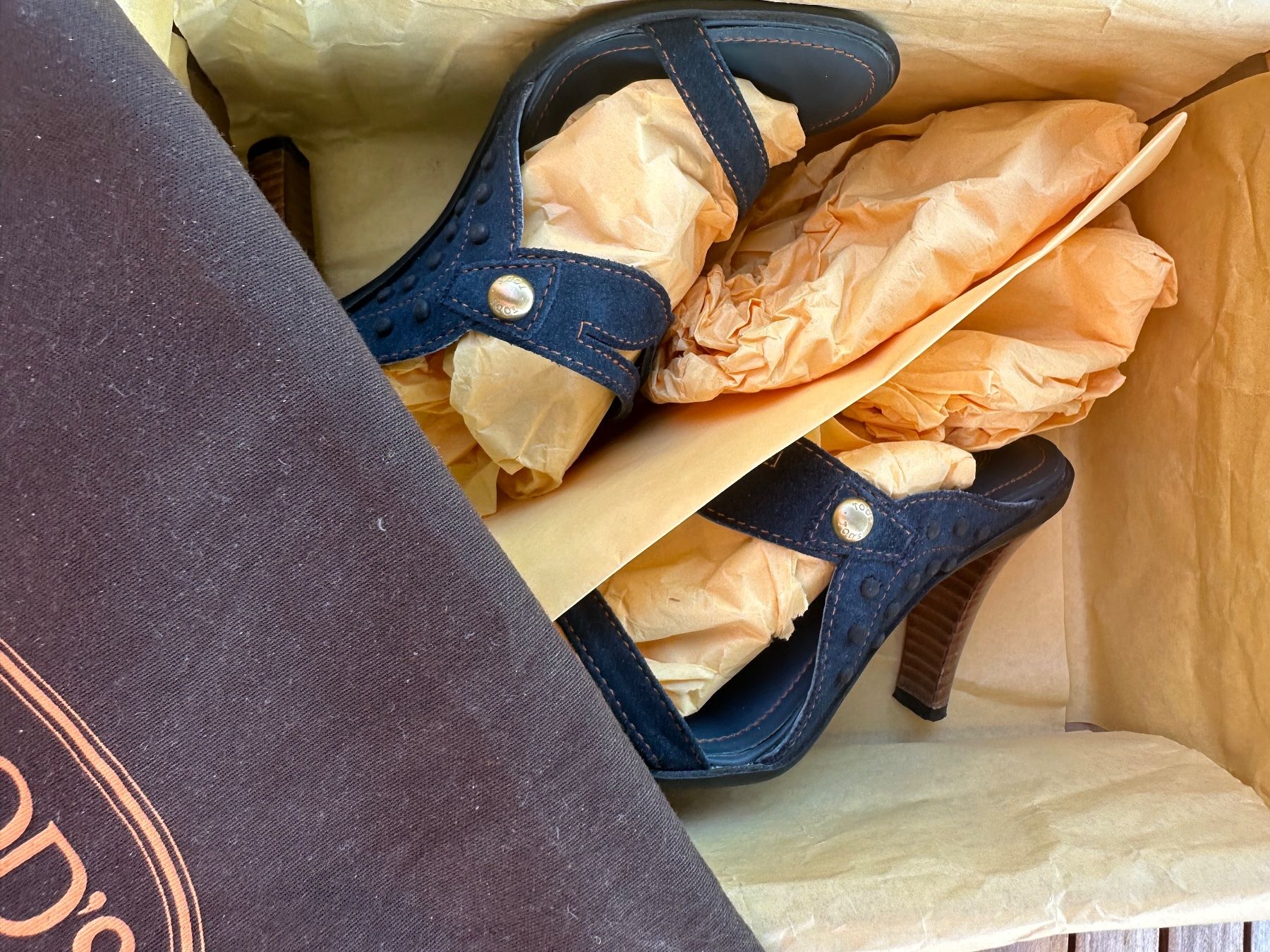 Tod'S Damenschuhe: Original Tod‘s mules, highheel Gr.35 – Neu (gemäss Beschreibung) aus Aarburg von flacon05 1