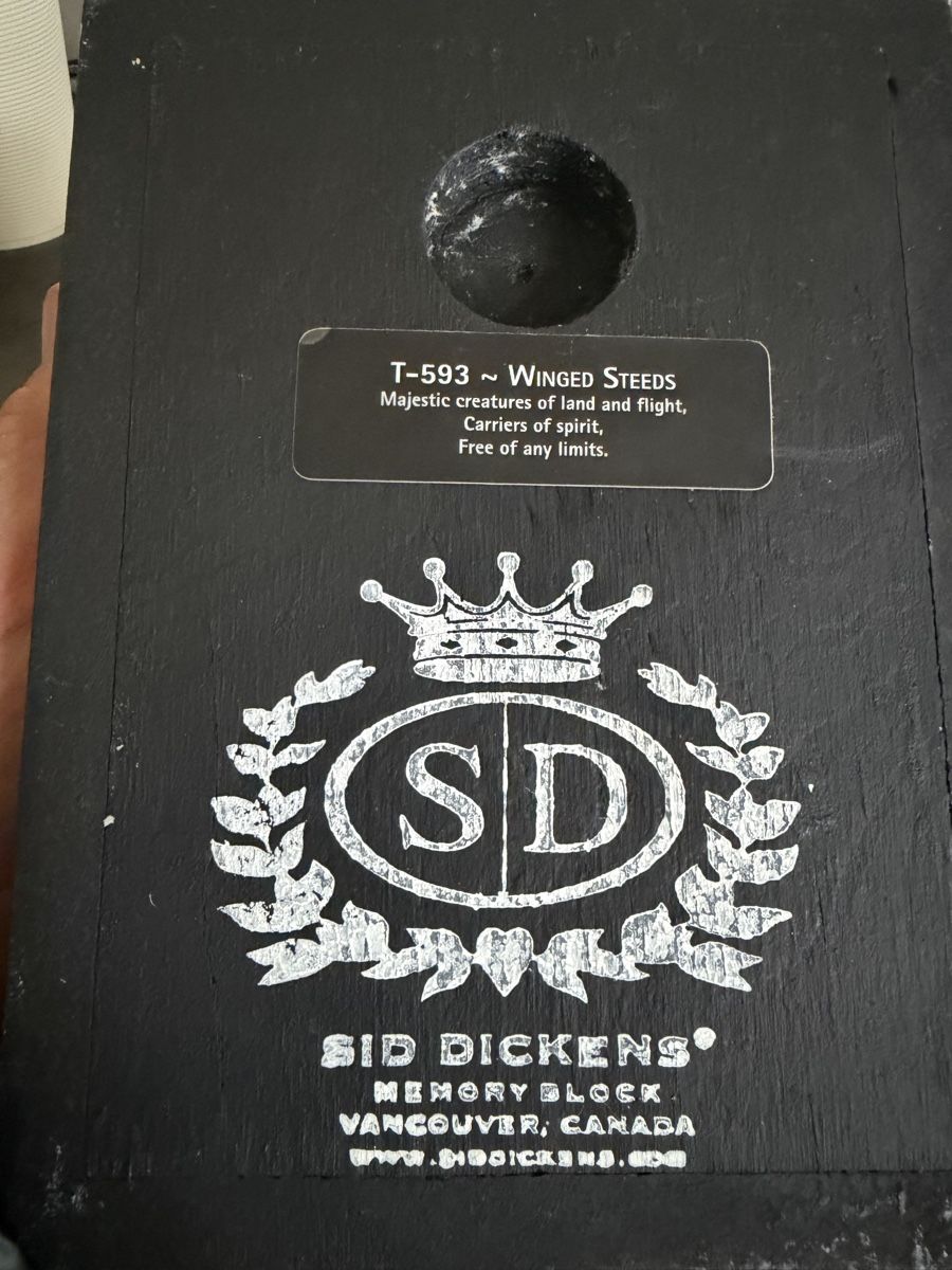 Posters & Illustrations: Sid Dickens Memory Block T-593 Winged Steeds Wandrelief – Neuf (Voir description) à Zürich par joyfulgrace 3