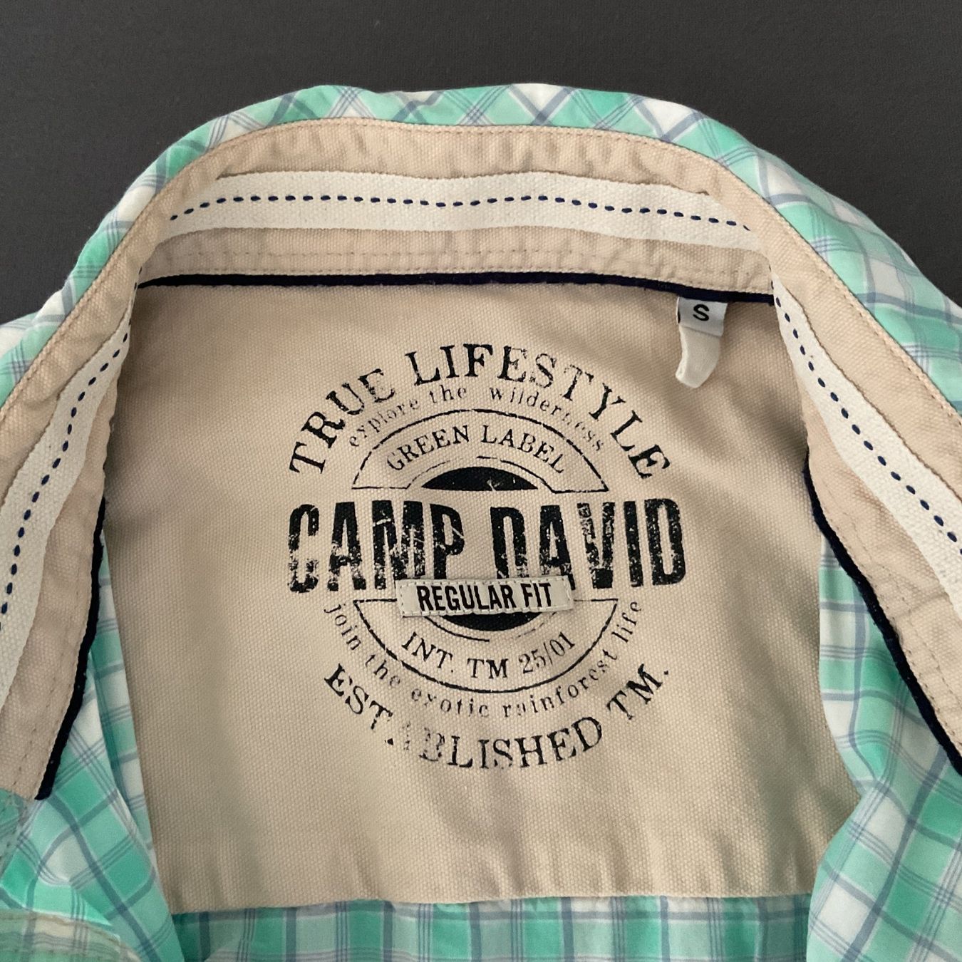 Camp David Camicie: Camp David - Kurzarm Hemd kariert - Gr. S – Usato da Walchwil venduto da Budy7 5
