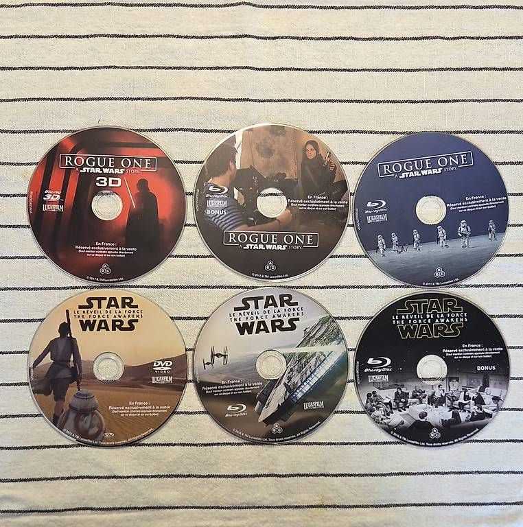 Tutti i DVDs: Star Wars DVD Blu ray – Usato da Genève venduto da angeloscop