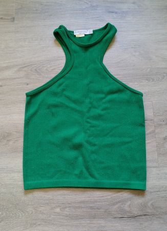 Débardeur Stradivarius vert S