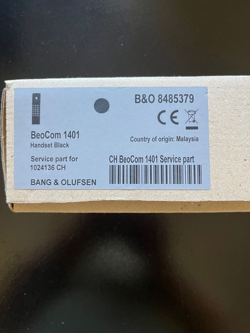 Bang & Olufsen Telefoni: Beocom 1401 noir neuf – Nuovo e nell'imballaggio originale da Onex venduto da fbellocpuntocom 3