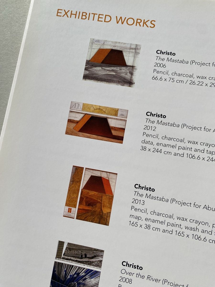 Libri: Christo & Jeanne-Claude "Works In Progress" Art Book - Great – Usato da Zürich venduto da Coffeetable88 5