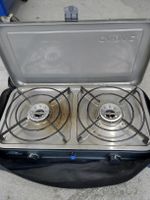 cadac Gasgrill. Kochen