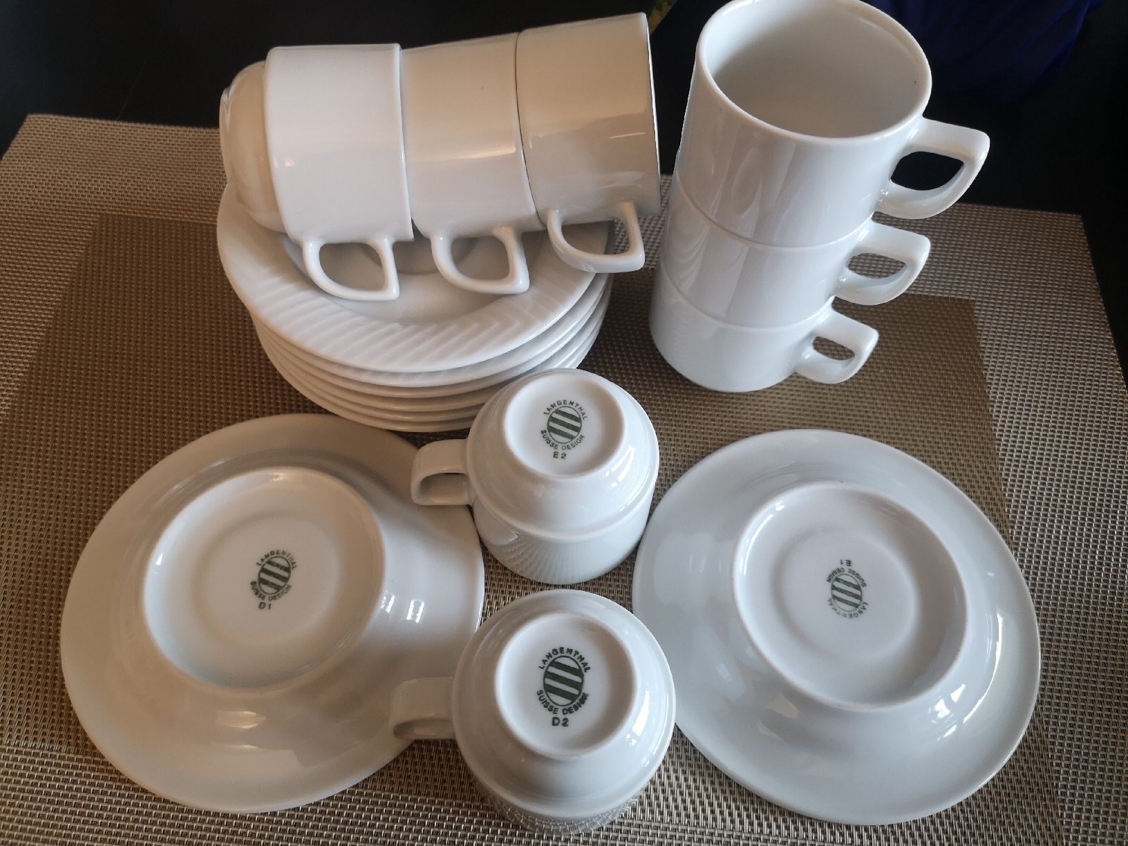 Set di piatti: Langenthal, Kaffeetasse – Nuovo (secondo la descrizione) da Dietikon venduto da aro_mr6l 4