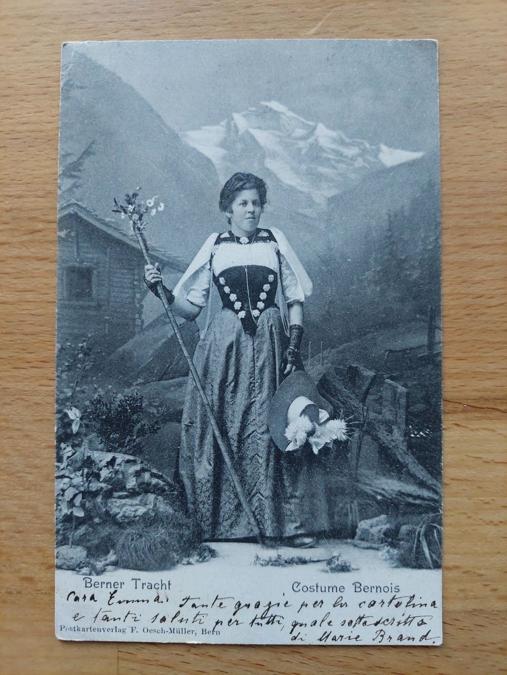 Cartoline postali: AK Berner Tracht – Usato da Obfelden venduto da Foto_Bild_Kunst_Buch
