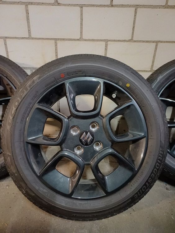 Suzuki Ignis Alufelgen mit Sommerreifen (Bridgestone)! (Gebraucht) in ...