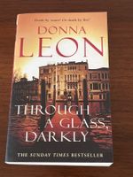 Buch - Through a Glass, Darkly, Donna Leon, englisch