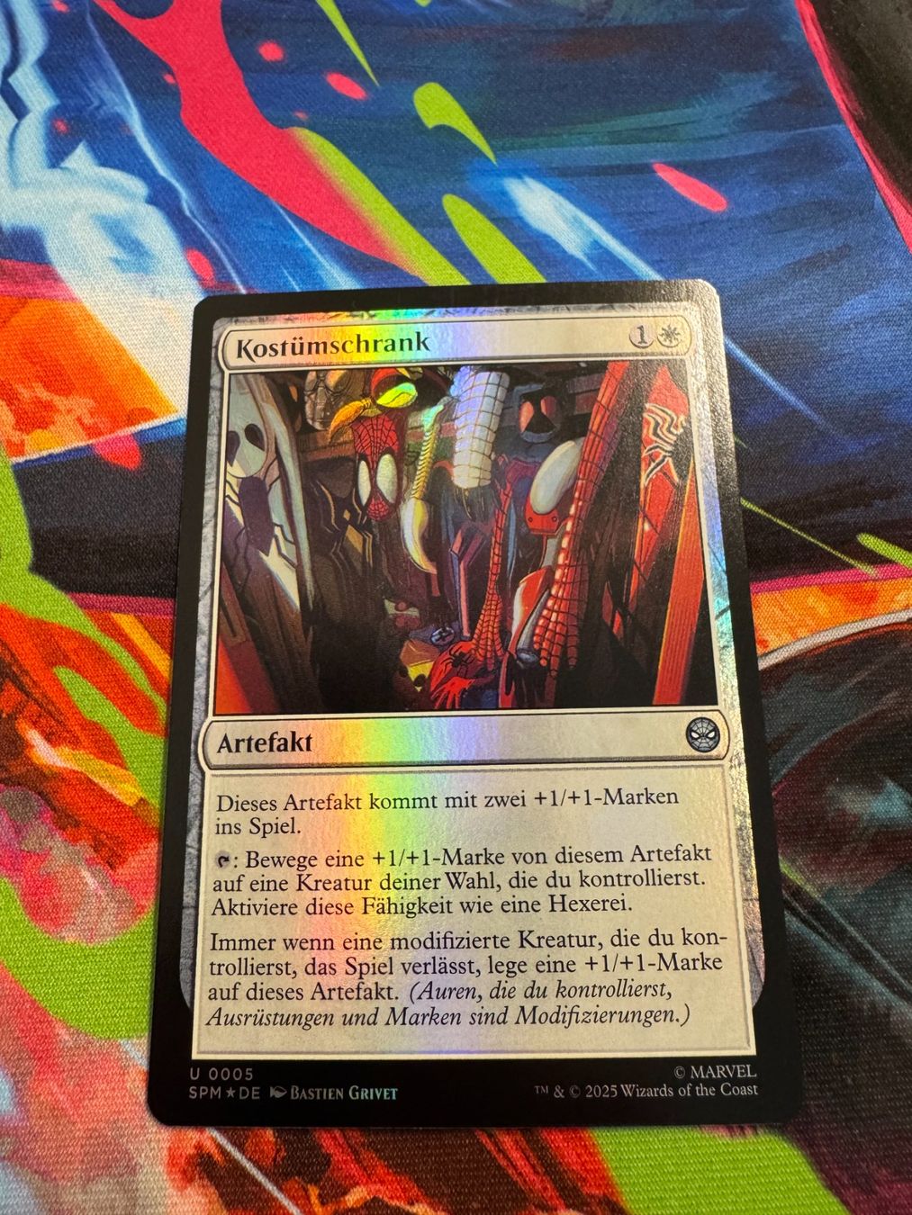 Magic The Gathering Carte collezionabili: Kostümschrank - Foil - Marvel's Spider-Man - Magic – Nuovo (secondo la descrizione) da Bülach venduto da Pfrenzel