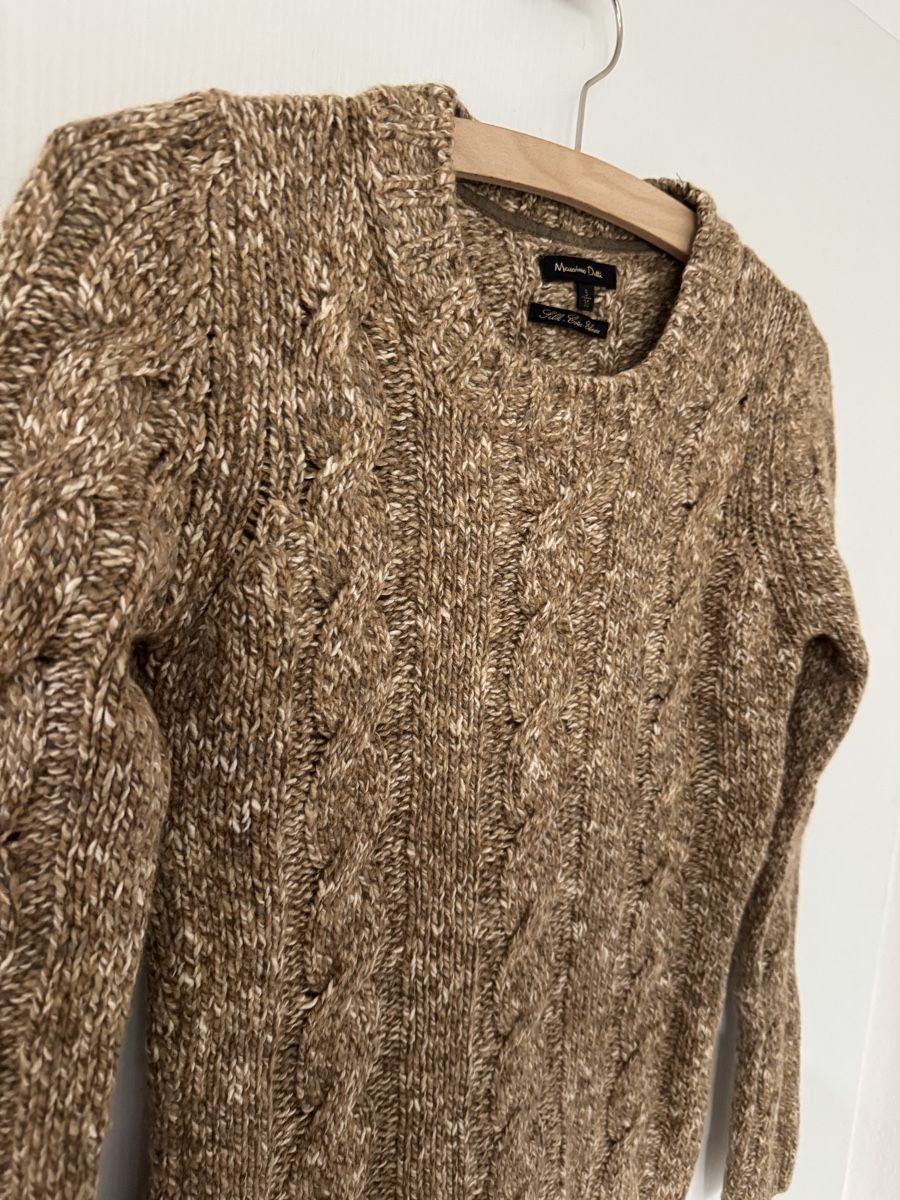 Massimo Dutti Maglioni & Felpe: Massimo Dutti Strickpullover, Gr. S, Beige Braun, Silk – Nuovo (secondo la descrizione) da Wetzikon ZH venduto da Jan_wojt 2